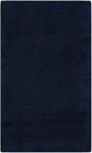 Safavieh Plush Navy On Navy Area Rug – Handcrafted Cotton Luxury For Stylish Home Decor And Comfort Navy ,Navy Cotton Pmb623b-2745