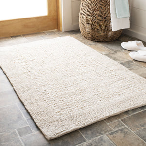 Safavieh Plush Hand-tufted Cotton Bath Rug – Luxurious Natural Accent For Bedroom, Bathroom, And Entryway Natural Cotton Pmb652n-2745
