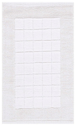 Safavieh Bennett Handwoven Cotton Bathmat with Raised Grid Texture for Minimalist Bathrooms PMBS903F-3220