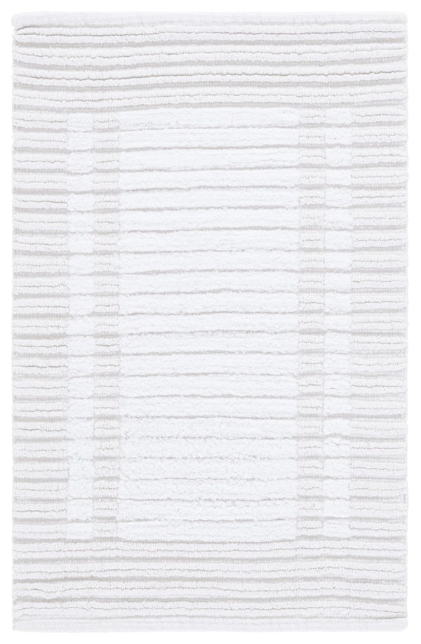 Safavieh Greyson Handwoven Cotton Striped Bathmat Artisan Crafted for Modern Bathroom Decor PMBS904F-3220