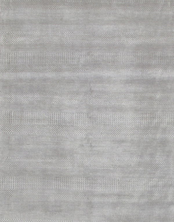 Pasargad Home Hand-knotted Lamb's Wool Area Rug – Luxurious Transitional Elegance For Any Room   Pmcn-sil 10x14