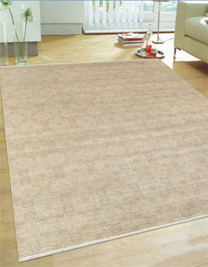 Pasargad Home Transitional Collection Hand-knotted Silk & Wool Area Rug For Modern Elegance   Pmc 4 9x12