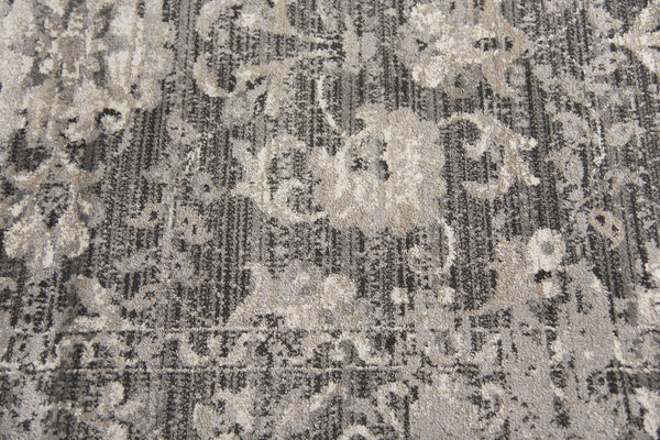 Rizzy Panache PN6986 Power Loomed Transitional Polypropylene Rug Gray/Taupe 9'10" x 12'6"