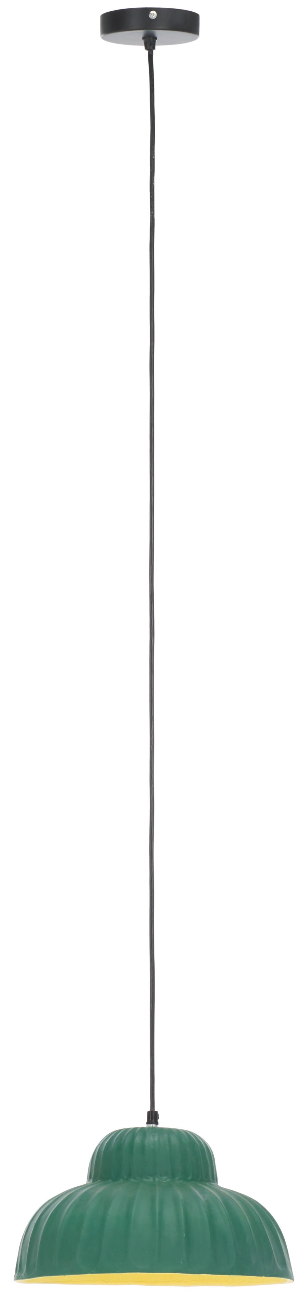 Safavieh Destryn Small, 13 Inch, Green, Papier-Mâché/Iron Pendant Green Papermache PND3021A