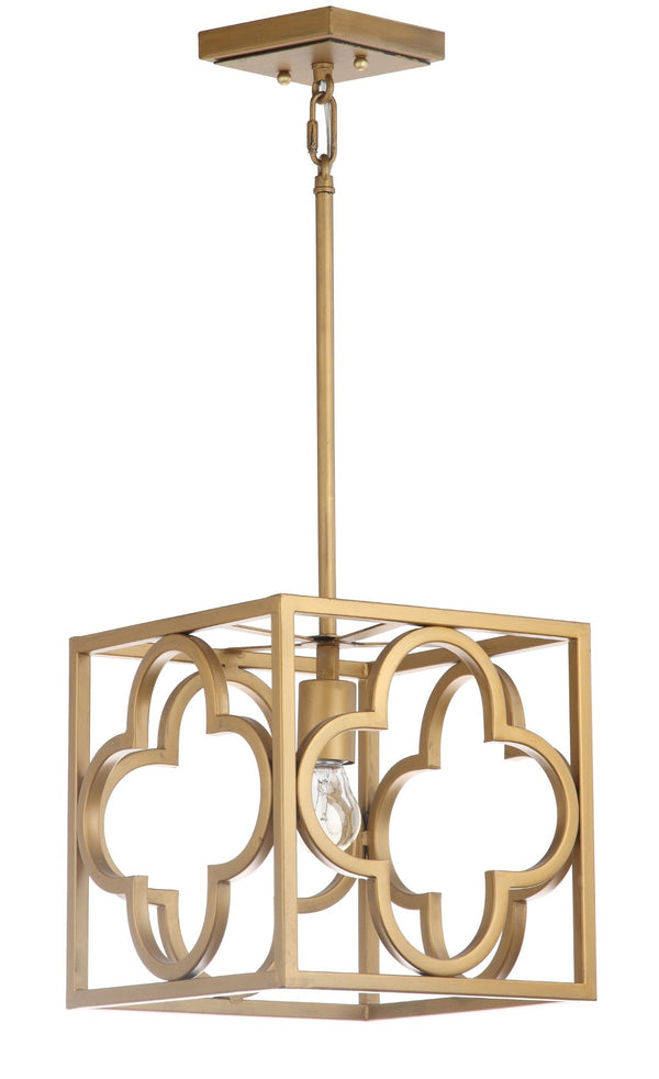 Safavieh RABIA, 10 Inch Gold Iron Extendable Pendant Light – Modern Adjustable Fixture for Sophisticated Spaces PND4017A