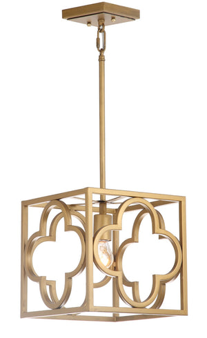 Safavieh RABIA, 10 Inch Gold Iron Extendable Pendant Light – Modern Adjustable Fixture for Sophisticated Spaces PND4017A
