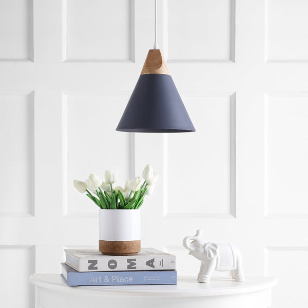 Safavieh CILA, Extendable Pendant Light with Iron and MDF Construction for Modern Dining and Living Spaces Grey PND4030C