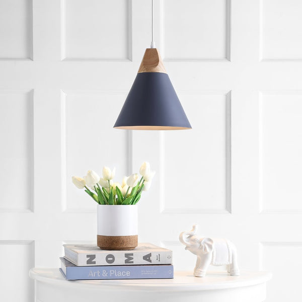 Safavieh CILA, Extendable Pendant Light with Iron and MDF Construction for Modern Dining and Living Spaces Grey PND4030C