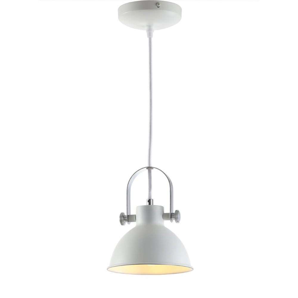 Safavieh ROVE, Modern Extendable Pendant Light for Versatile Dining and Workspaces, Adjustable Height Design White PND4034A
