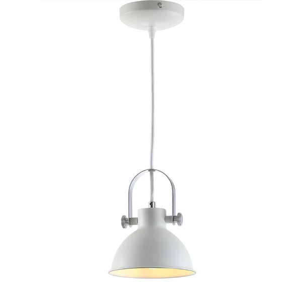 Safavieh ROVE, Modern Extendable Pendant Light for Versatile Dining and Workspaces, Adjustable Height Design White PND4034A