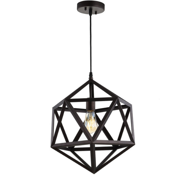 Safavieh SERGIO, Modern Extendable Brass & Iron Pendant Light Fixture for Stylish Ambient Illumination PND4051A