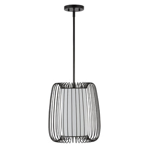Safavieh YUMI, 12.5-Inch Bronze Extendable Pendant Light – Adjustable Height for Modern Home Décor & Style PND4135A