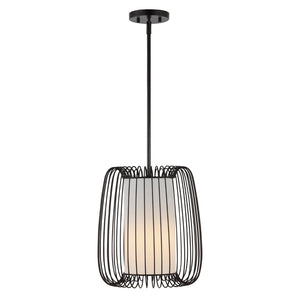 Safavieh YUMI, 12.5-Inch Bronze Extendable Pendant Light – Adjustable Height for Modern Home Décor & Style PND4135A