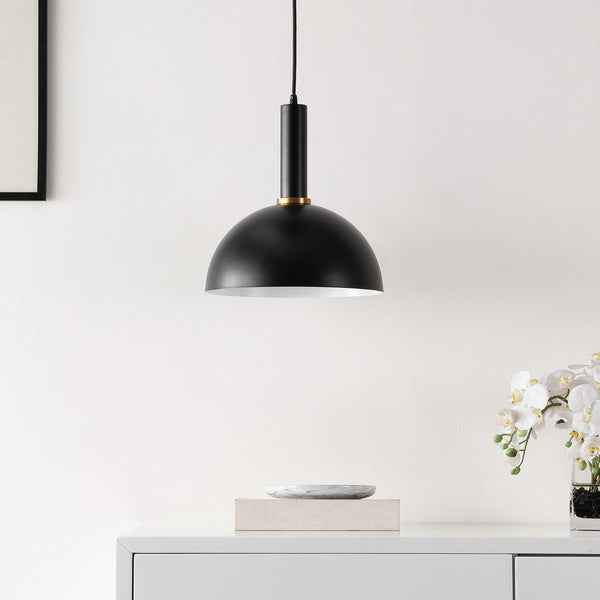 Safavieh Montecito 12 Inch Pendant XII23 Black  PND4154A