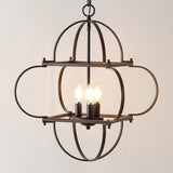 Safavieh Galvin, 4 Light, Black/Grey, Iron Pendant PND4163A