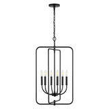 Safavieh Alto 6 Lt 17" Pendant Black  PND4196A