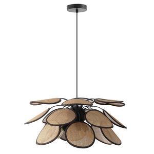 Safavieh Luana, 3-light 20.5-inch Pendant Light - Chic Brown/Natural Design For Modern Home Elegance Brown ,Natural Plastic Body ,Metal Hanging Cord And Canopy Pnd4203a