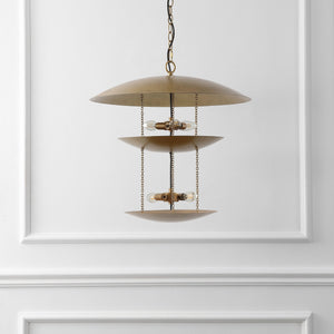 Safavieh Jules, 5-light Antique Gold Metal Pendant, 23.75 Inches - Elegant Illumination For Any Space Antique Gold Metal Body Pnd4204a