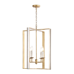 Safavieh Markle, 4 Light, 18 Inch, Antique Gold, Metal Pendant Antique Gold PND4205A