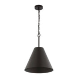 Safavieh 	Jenner, 12 Inch, Oil Rubbed Bronze, Iron Pendant Orb PND4209A