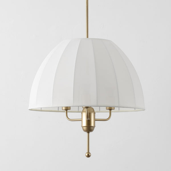 Safavieh Silvie, 3-light 20-inch Cream And Gold Fabric Pendant - Elegant Lighting For Sophisticated Spaces Cream ,Gold Fabric Pnd4220a