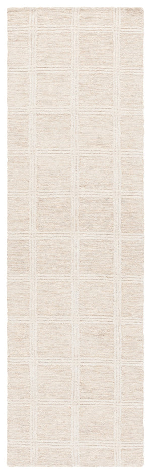 Safavieh Pine Hand-tufted 8x10 Feet Area Rug - Luxurious Wool-cotton Blend For Timeless Home Elegance Beige ,Ivory Wool & Cotton Pne103b-3sq
