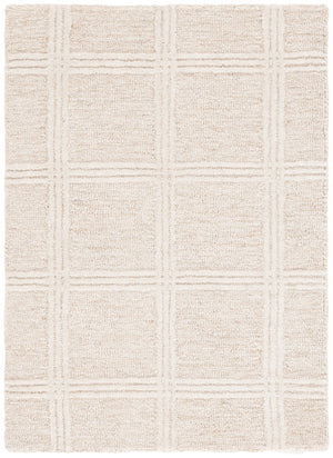 Safavieh Pine Hand-tufted 8x10 Feet Area Rug - Luxurious Wool-cotton Blend For Timeless Home Elegance Beige ,Ivory Wool & Cotton Pne103b-3sq