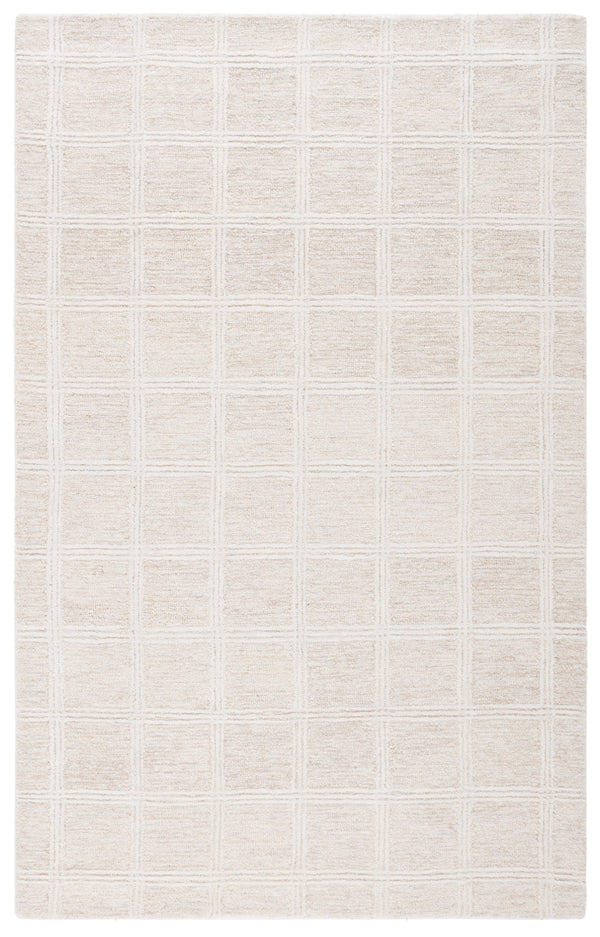 Safavieh Pine Elegant Hand-tufted Area Rug In Soothing Tones For Cozy Comfort And Timeless Style Beige ,Ivory Wool & Cotton Pne103b-5