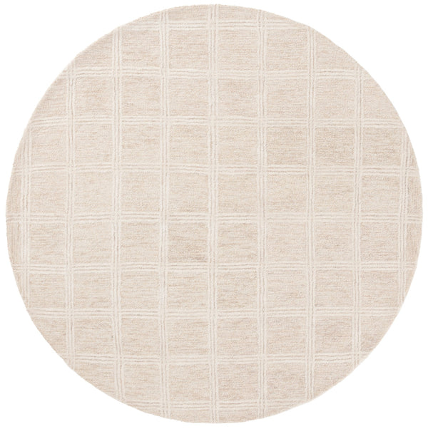 Safavieh Pine Elegant Hand-tufted Area Rug In Soothing Tones For Cozy Comfort And Timeless Style Beige ,Ivory Wool & Cotton Pne103b-5