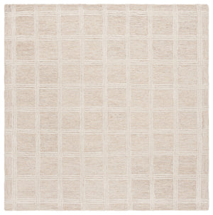 Safavieh Pine Hand-tufted 8x10 Feet Area Rug - Luxurious Wool-cotton Blend For Timeless Home Elegance Beige ,Ivory Wool & Cotton Pne103b-3sq