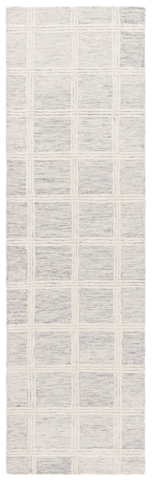 Safavieh Pine Elegant Hand-tufted Area Rug In Soothing Tones For Cozy Comfort And Timeless Style Grey ,Ivory Wool & Cotton Pne103f-6r