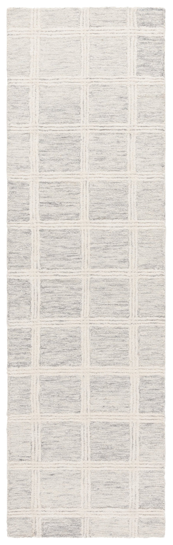 Safavieh Pine Elegant Hand-tufted Area Rug In Soothing Tones For Cozy Comfort And Timeless Style Grey ,Ivory Wool & Cotton Pne103f-6r