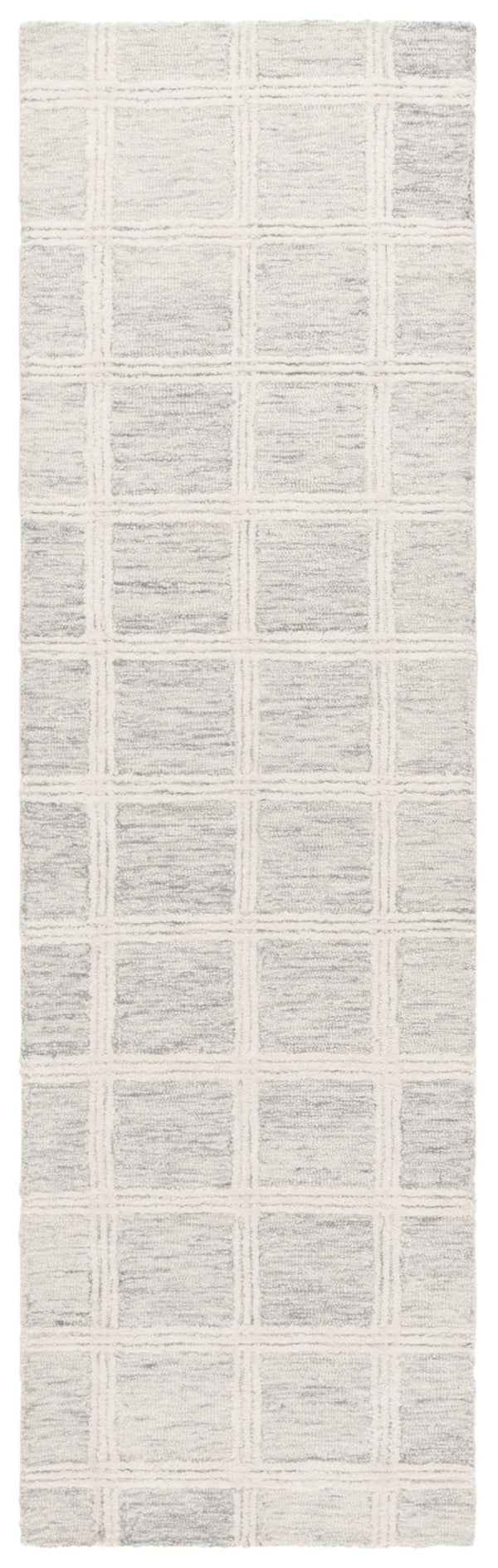 Safavieh Pine Hand-tufted 8x10 Feet Area Rug - Luxurious Wool-cotton Blend For Timeless Home Elegance Grey ,Ivory Wool & Cotton Pne103f-9