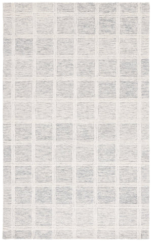 Safavieh Pine Elegant Hand-tufted Area Rug In Soothing Tones For Cozy Comfort And Timeless Style Grey ,Ivory Wool & Cotton Pne103f-6r