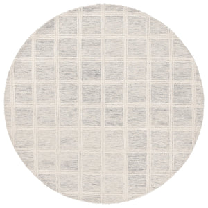 Safavieh Pine Elegant Hand-tufted Area Rug In Soothing Tones For Cozy Comfort And Timeless Style Grey ,Ivory Wool & Cotton Pne103f-6r