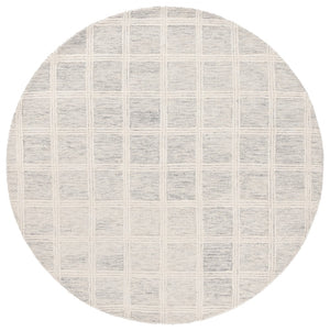 Safavieh Pine Hand-tufted 8x10 Feet Area Rug - Luxurious Wool-cotton Blend For Timeless Home Elegance Grey ,Ivory Wool & Cotton Pne103f-9