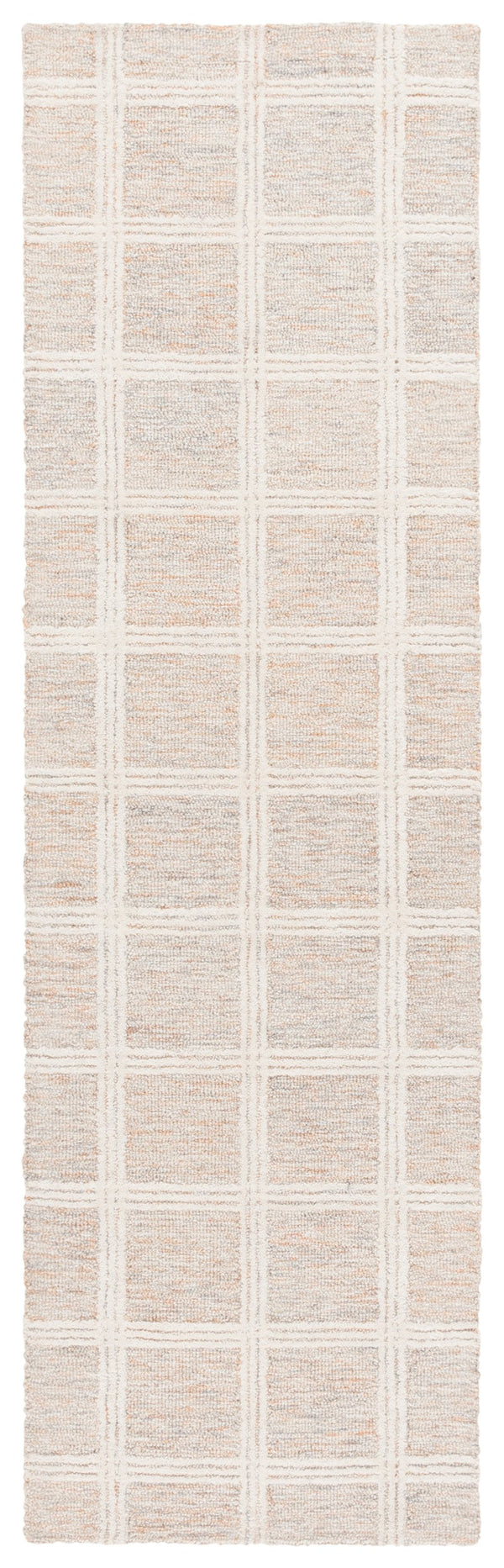 Safavieh Pine Elegant Hand-tufted Area Rug In Soothing Tones For Cozy Comfort And Timeless Style Rust ,Ivory Wool & Cotton Pne103q-6