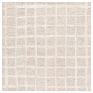 Safavieh Pine Elegant Hand-tufted Area Rug In Soothing Tones For Cozy Comfort And Timeless Style Rust ,Ivory Wool & Cotton Pne103q-6