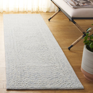 Safavieh Pine Exquisite Hand-tufted Rug – Elegant Wool & Cotton Blend For A Stylish Home Décor Upgrade Light Blue ,Ivory Wool & Cotton Pne104l-8