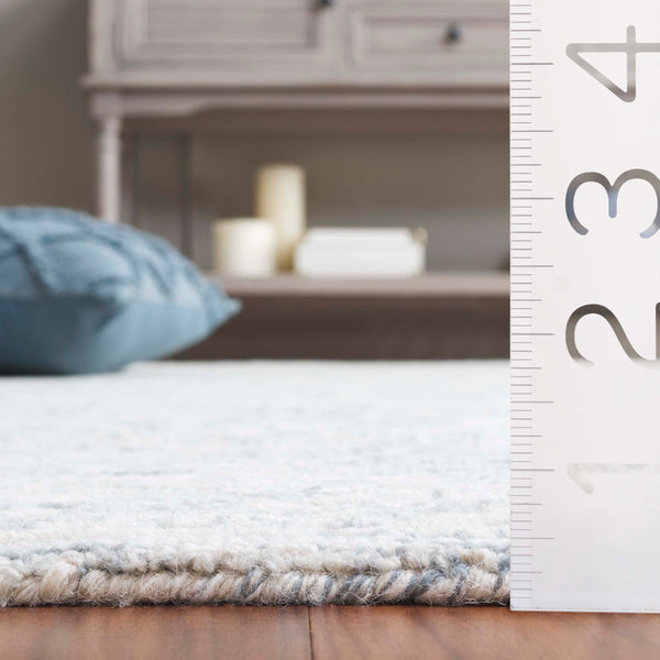 Safavieh Pine Exquisite Hand-tufted Rug – Elegant Wool & Cotton Blend For A Stylish Home Décor Upgrade Light Blue ,Ivory Wool & Cotton Pne104l-8