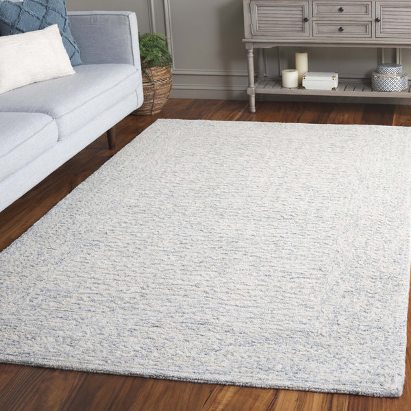 Safavieh Pine Exquisite Hand-tufted Rug – Elegant Wool & Cotton Blend For A Stylish Home Décor Upgrade Light Blue ,Ivory Wool & Cotton Pne104l-8