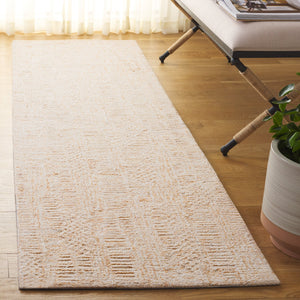 Safavieh Pine 8 X 10 Hand-tufted Area Rug - Timeless Elegance With Wool And Cotton Blend For Any Room Decor Rust ,Ivory Wool & Cotton Pne107p-28