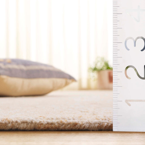 Safavieh Pine 8 X 10 Hand-tufted Area Rug - Timeless Elegance With Wool And Cotton Blend For Any Room Decor Rust ,Ivory Wool & Cotton Pne107p-28