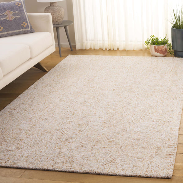 Safavieh Pine 8 X 10 Hand-tufted Area Rug - Timeless Elegance With Wool And Cotton Blend For Any Room Decor Rust ,Ivory Wool & Cotton Pne107p-28