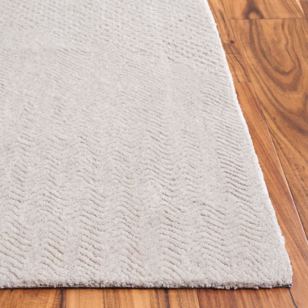 Safavieh Pine Hand-Tufted Ivory Chevron Wool Runner for Hallways and Entryways 2'-3" x 8'-0" PNE108A-28