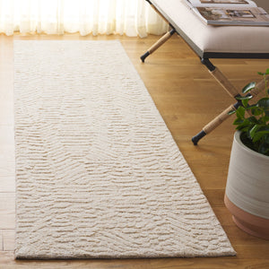 Safavieh Pine Hand-tufted Wool & Cotton Area Rug - Elegant Artisan Design To Enrich Your Home Decor Beige Wool & Cotton Pne109b-28