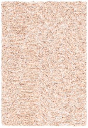 Safavieh Pine Hand-tufted Wool & Cotton Area Rug - Elegant Artisan Design To Enrich Your Home Decor Rust ,Ivory Wool & Cotton Pne109p-28