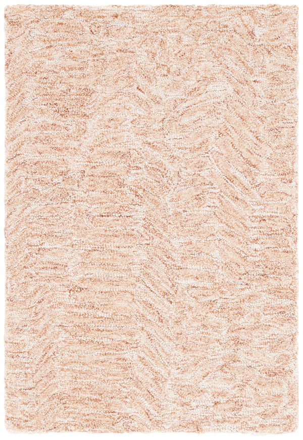 Safavieh Pine Hand-tufted Wool & Cotton Area Rug - Elegant Artisan Design To Enrich Your Home Decor Rust ,Ivory Wool & Cotton Pne109p-28