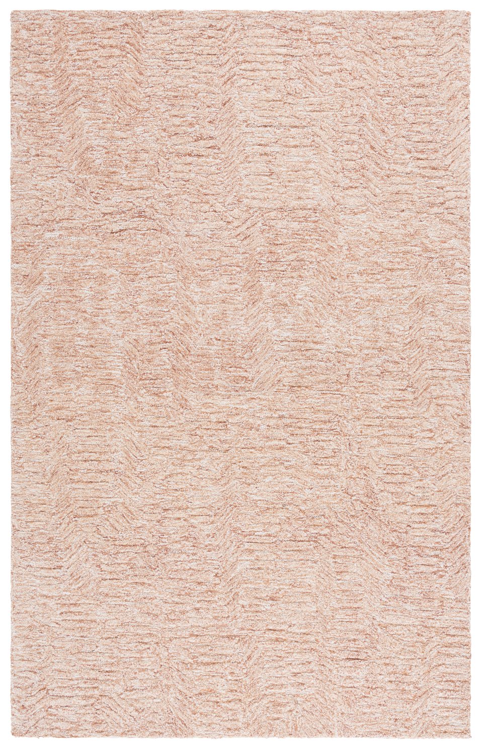 Safavieh Pine Hand-tufted Wool & Cotton Area Rug - Elegant Artisan Design To Enrich Your Home Decor Rust ,Ivory Wool & Cotton Pne109p-28