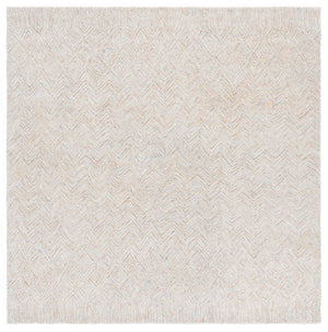 Safavieh Pine Hand-tufted Wool And Cotton Runner Rug – Elegant Diamond Chevron Design For Timeless Decor Rust ,Light Grey Wool & Cotton Pne110p-6r